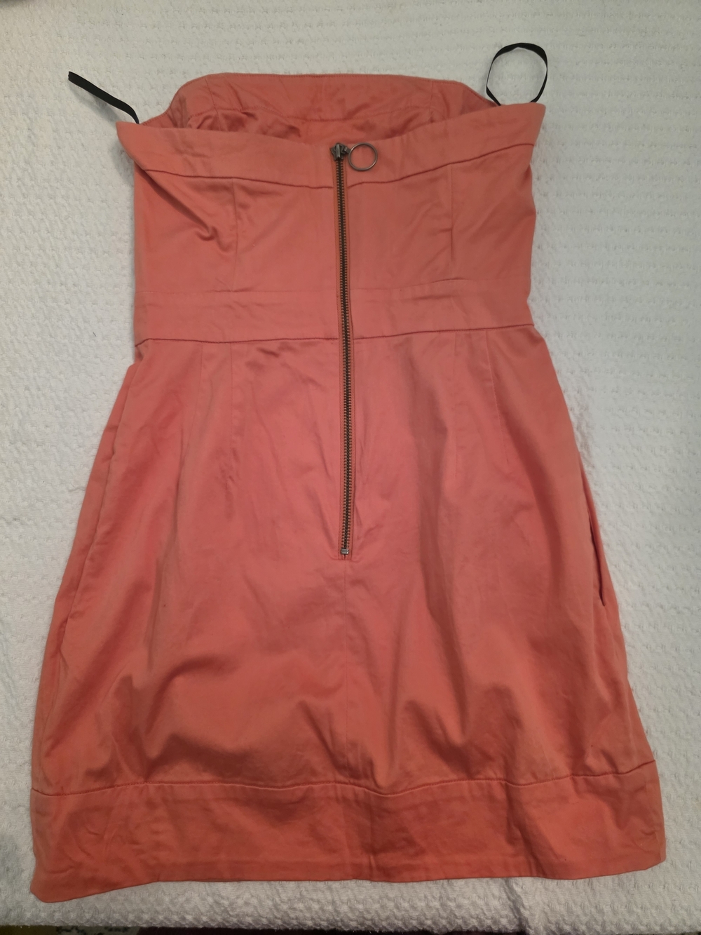 French Connection Strapless Coral Dress - Picture 8 of 8